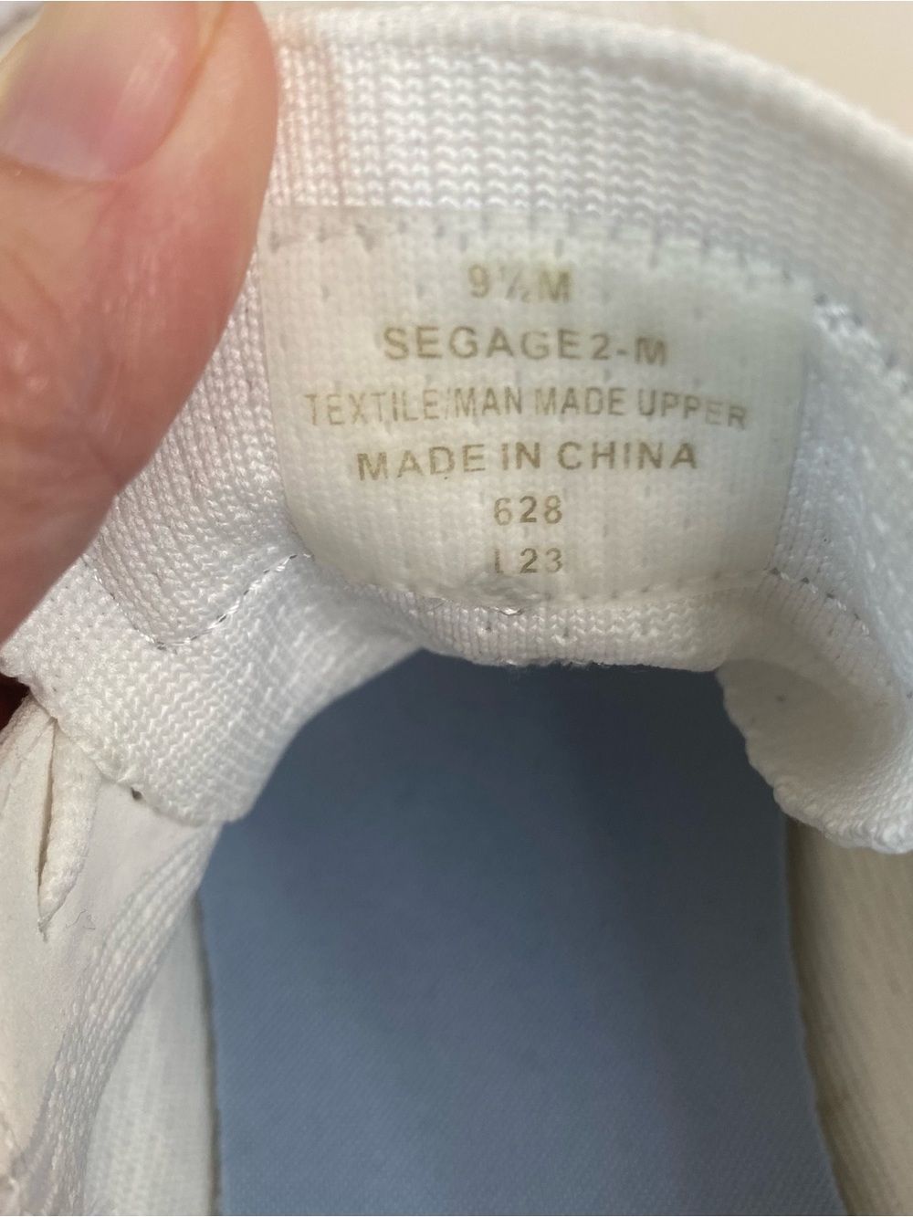 Easy Spirit Women’s Gage Lace-Up Casual Sneakers White/Gray/Blue 9.5M - Picture 9 of 9